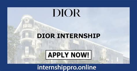 dior summer internship in london 2024|Dior internship London.